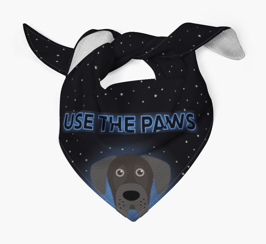 Use The Paws: Personalized {breedFullName} Bandana