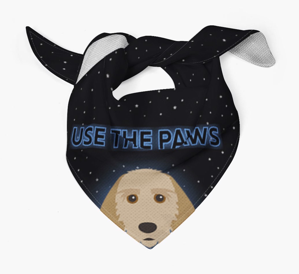 Use The Paws: Personalized {breedFullName} Bandana