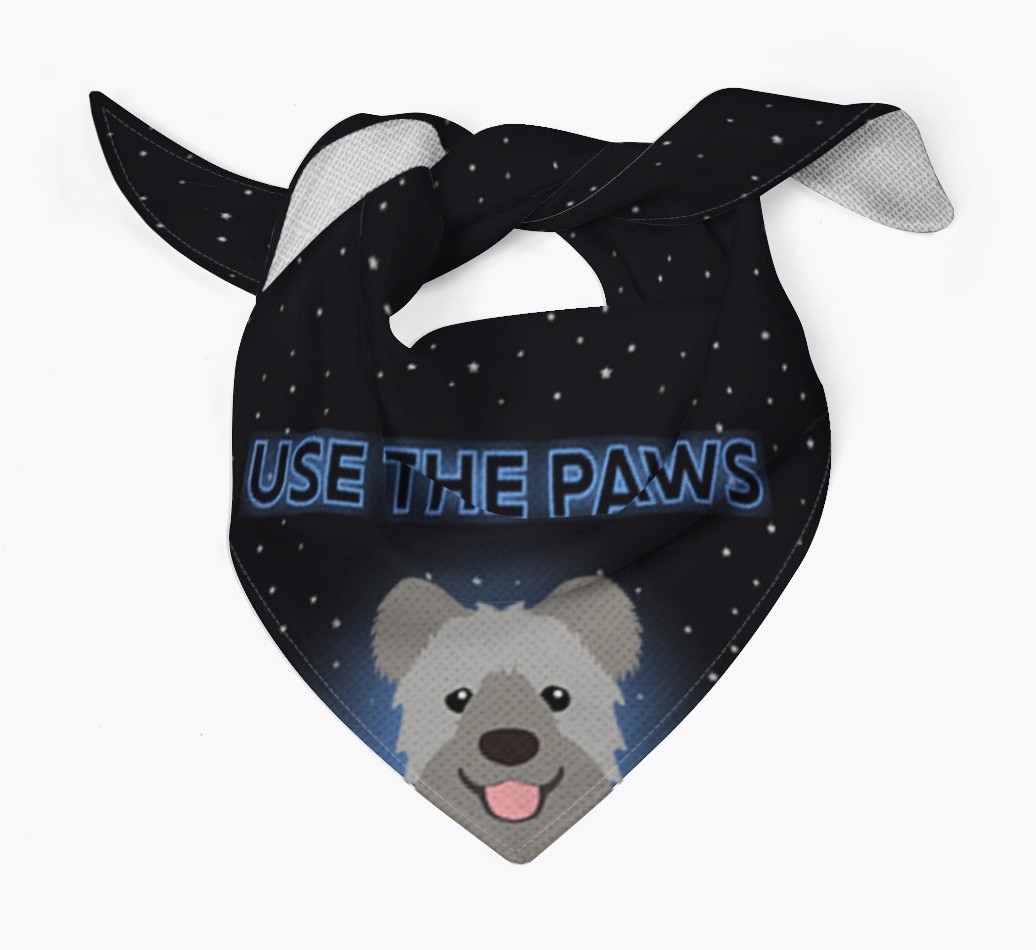 Use The Paws: Personalized {breedFullName} Bandana