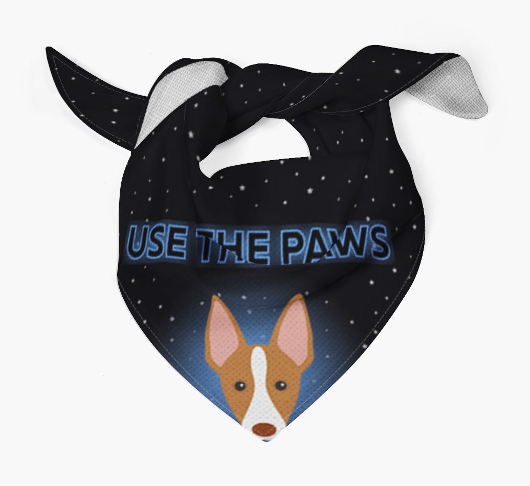 Use The Paws: Personalized {breedFullName} Bandana