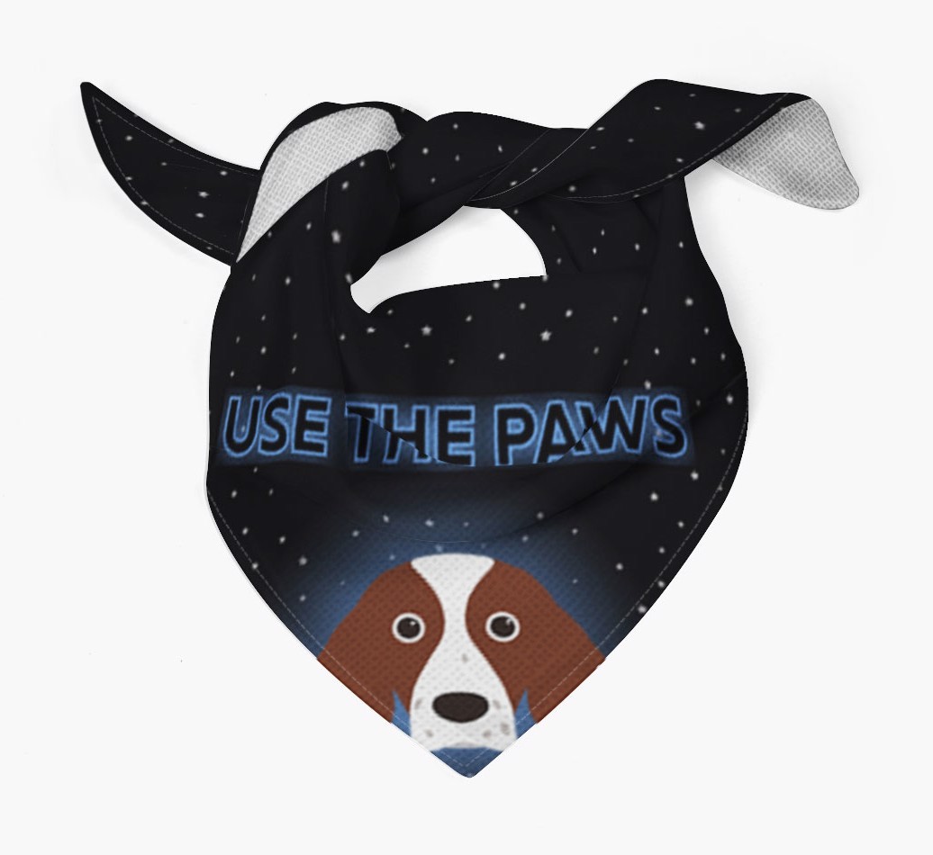Use The Paws: Personalized {breedFullName} Bandana