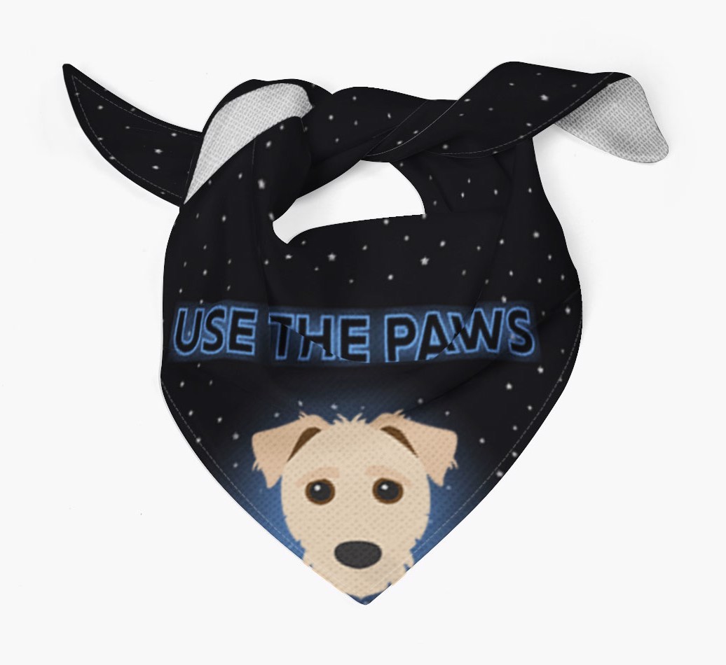 Use The Paws: Personalized {breedFullName} Bandana