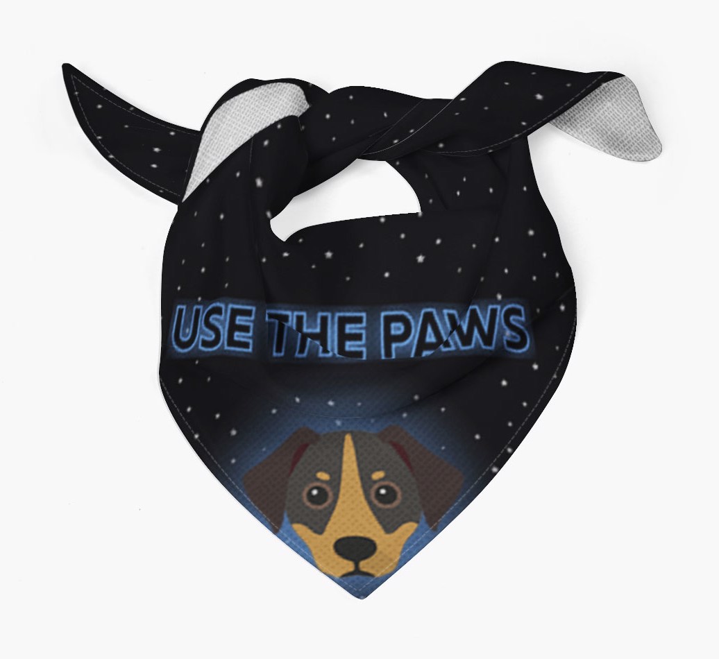 Use The Paws: Personalized {breedFullName} Bandana