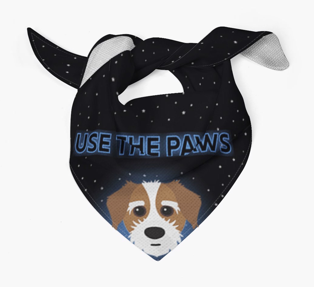 Use The Paws: Personalized {breedFullName} Bandana