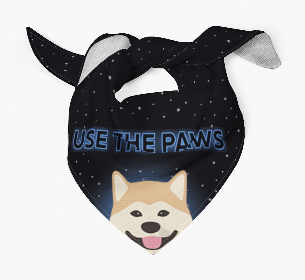 Use The Paws: Personalized {breedFullName} Bandana