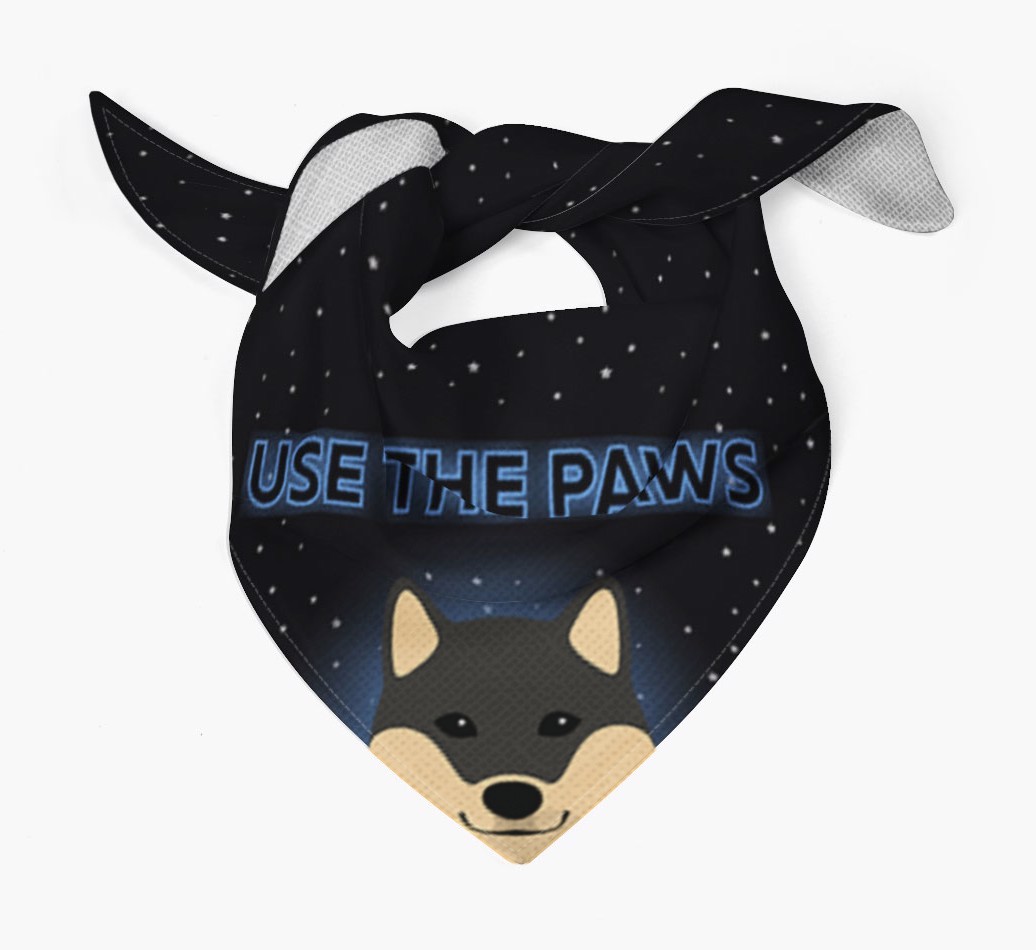 Use The Paws: Personalized {breedFullName} Bandana