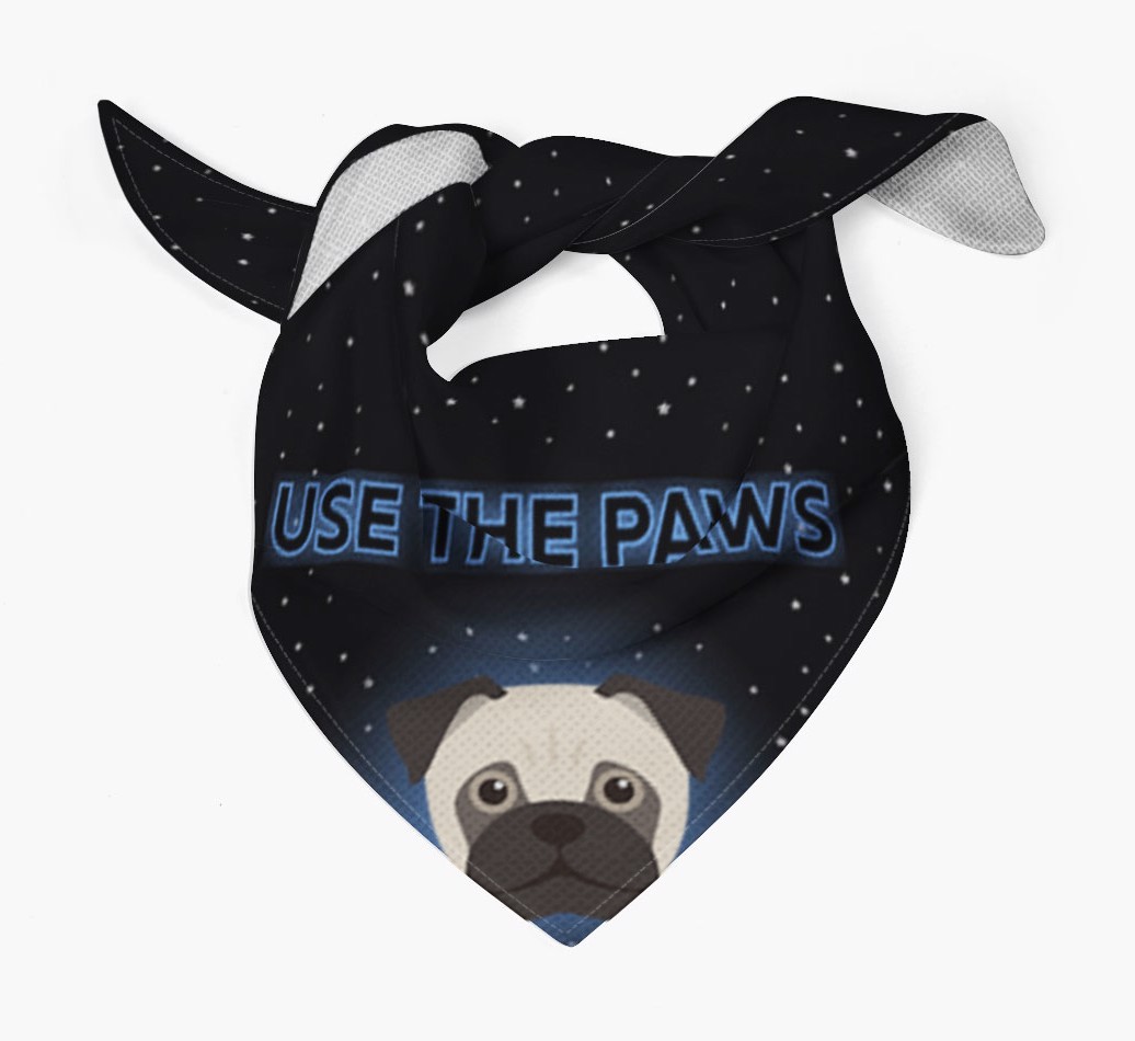 Use The Paws: Personalized {breedFullName} Bandana