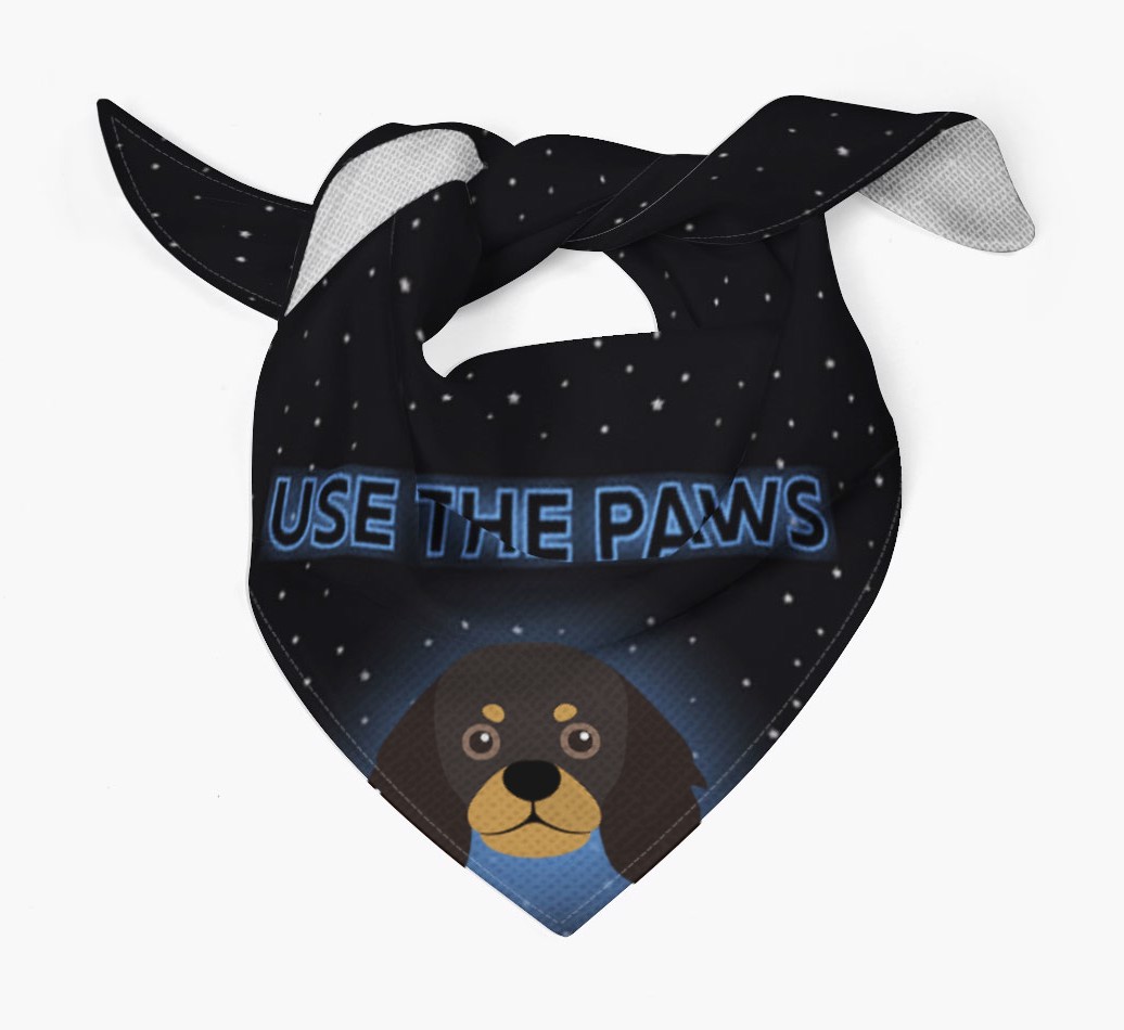 Use The Paws: Personalized {breedFullName} Bandana