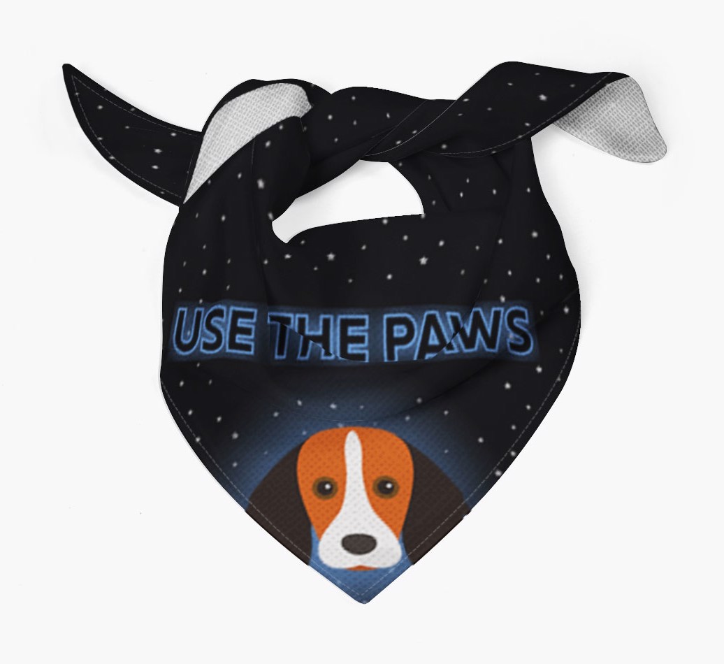 Use The Paws: Personalized {breedFullName} Bandana