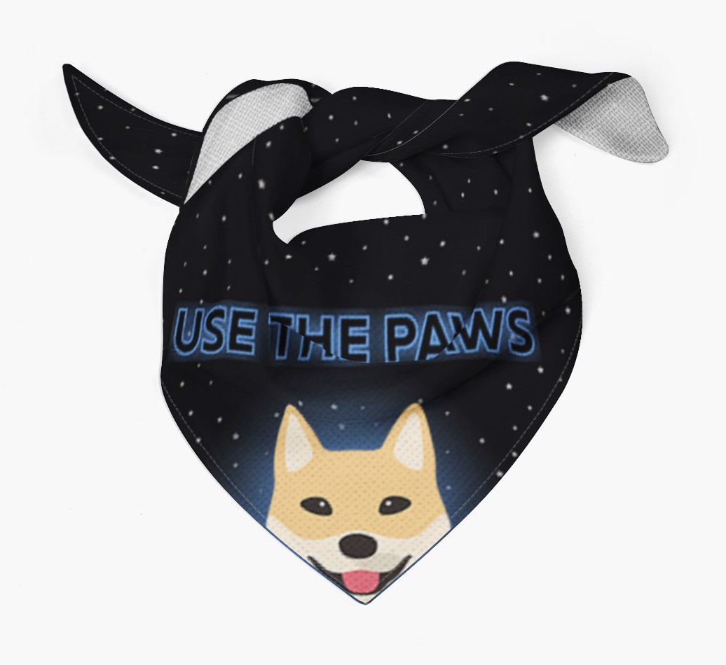 Use The Paws: Personalized {breedFullName} Bandana