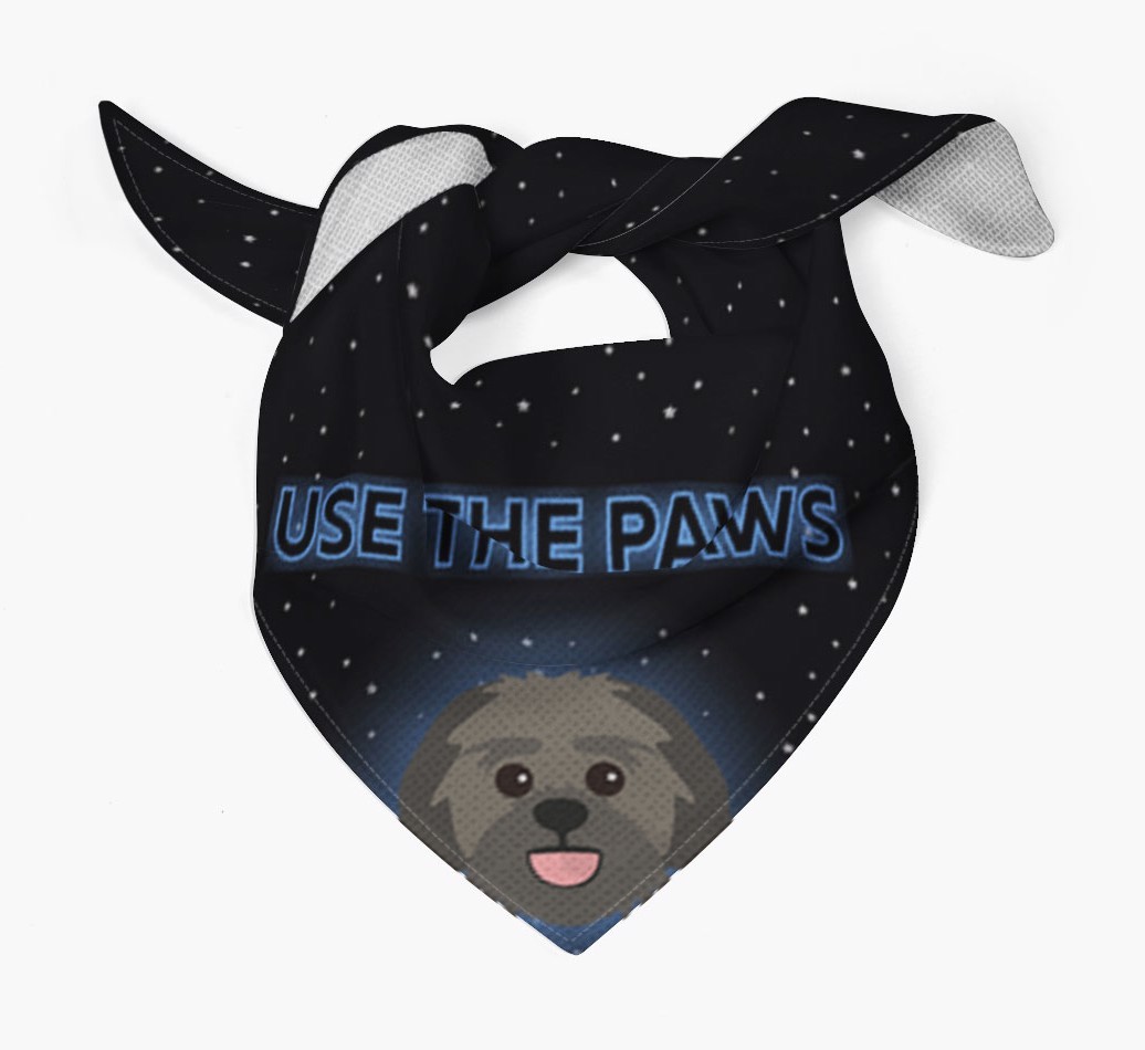 Use The Paws: Personalized {breedFullName} Bandana