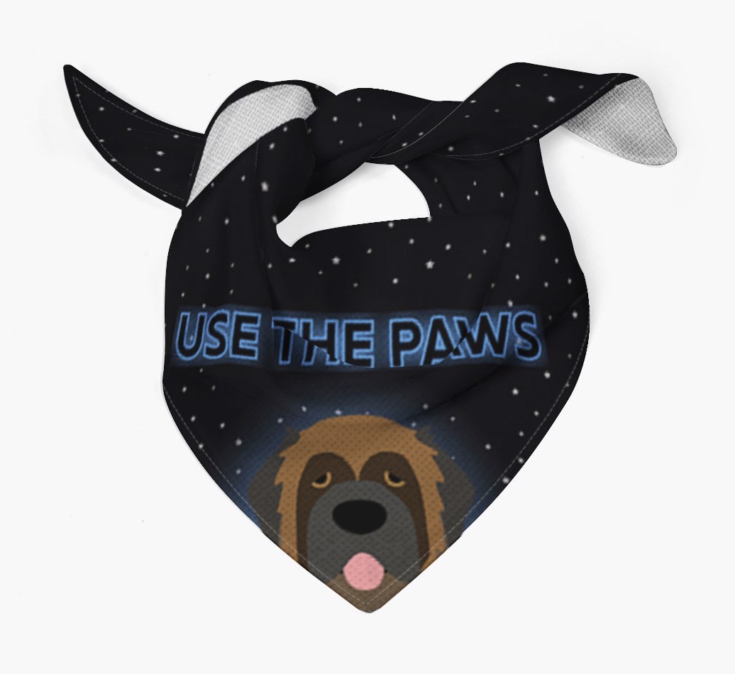 Use The Paws: Personalized {breedFullName} Bandana