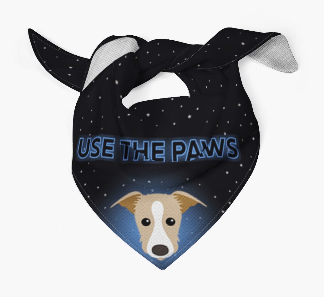 Use The Paws: Personalized {breedFullName} Bandana