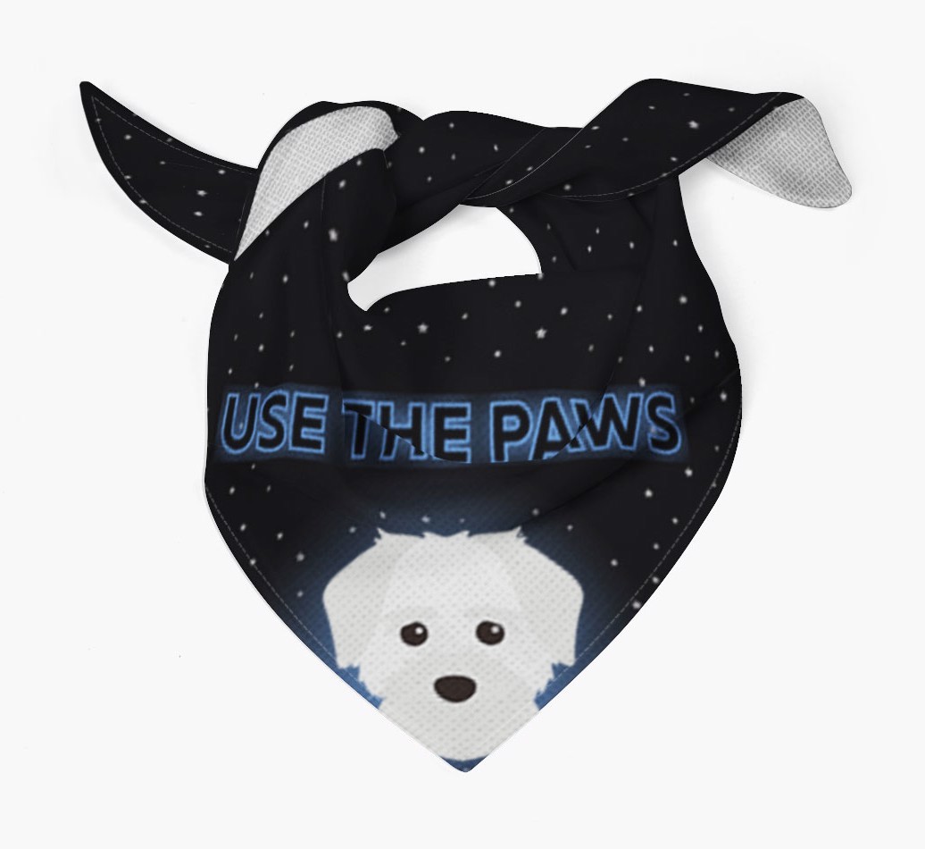 Use The Paws: Personalized {breedFullName} Bandana
