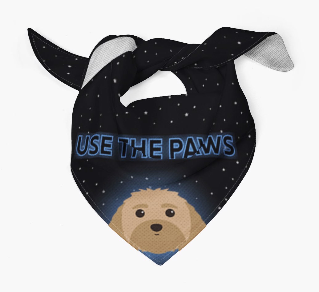 Use The Paws: Personalized {breedFullName} Bandana