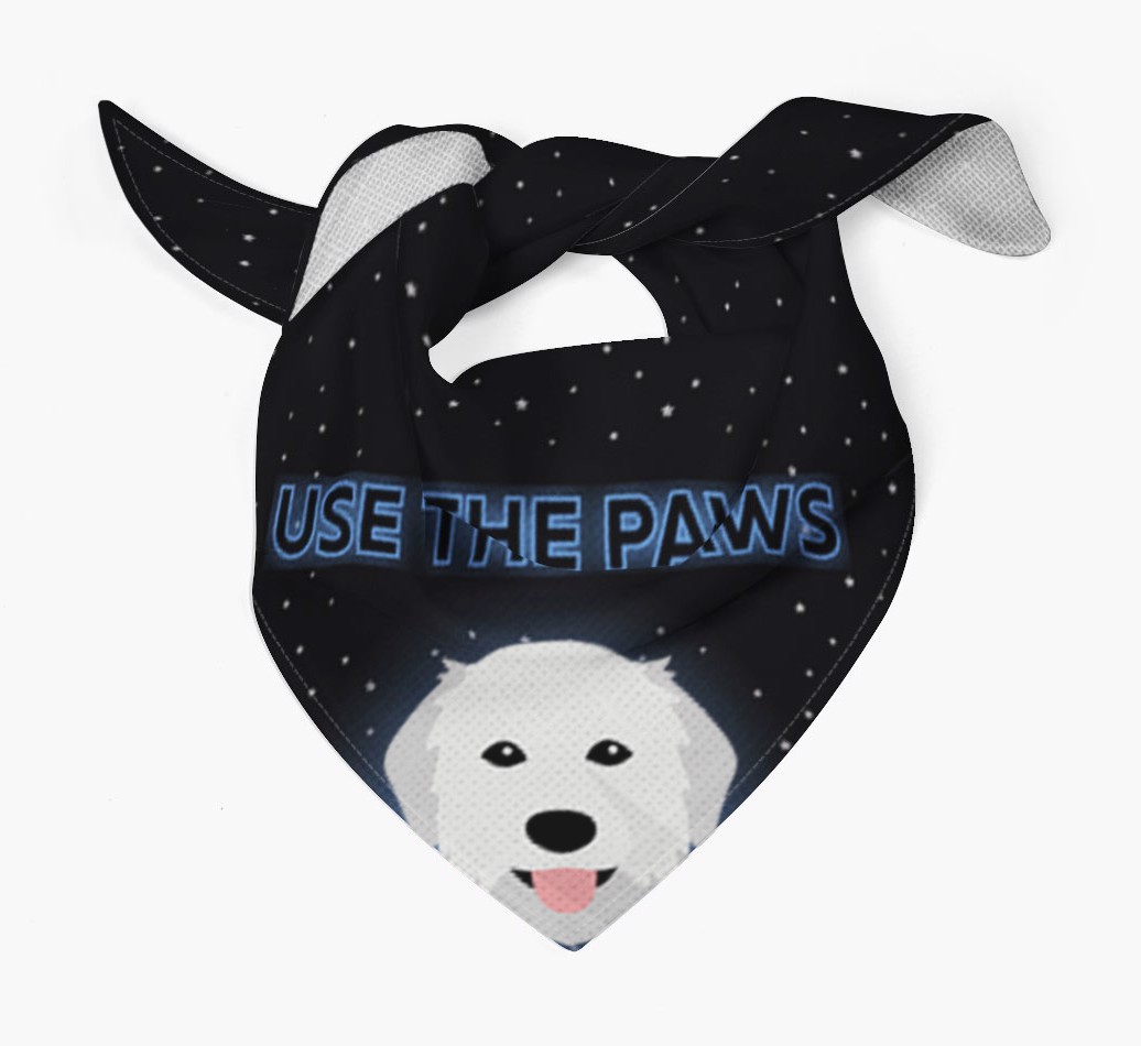 Use The Paws: Personalized {breedFullName} Bandana
