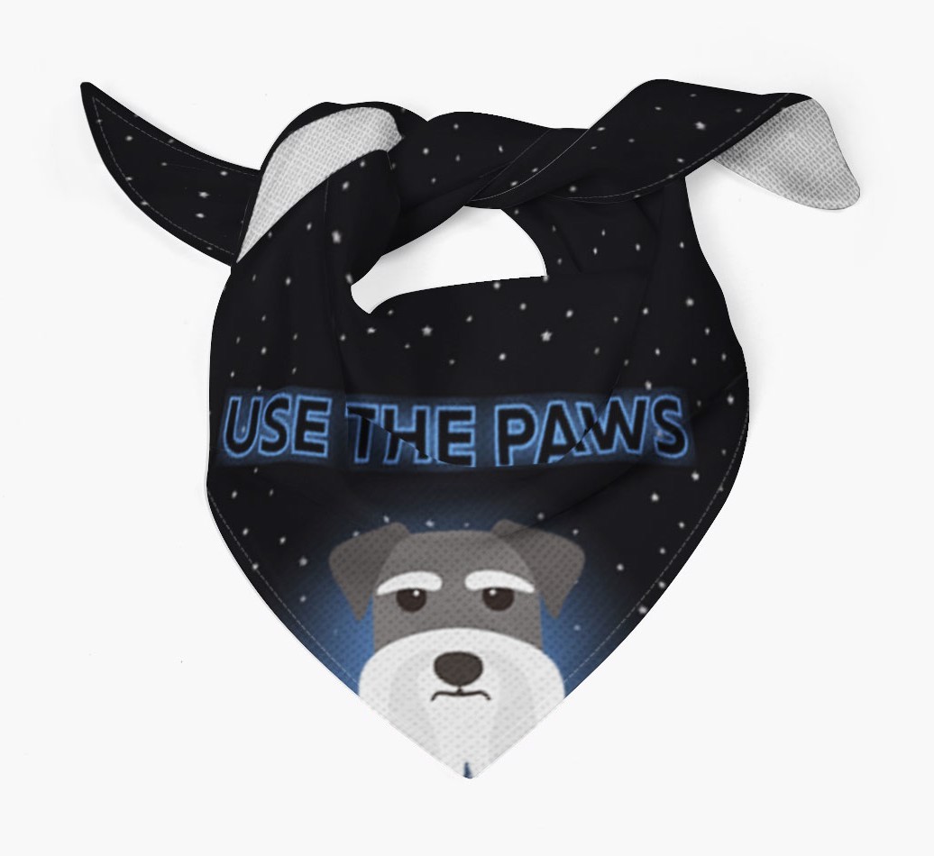 Use The Paws: Personalized {breedFullName} Bandana