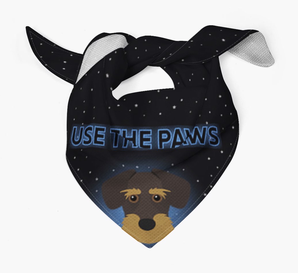 Use The Paws: Personalized {breedFullName} Bandana
