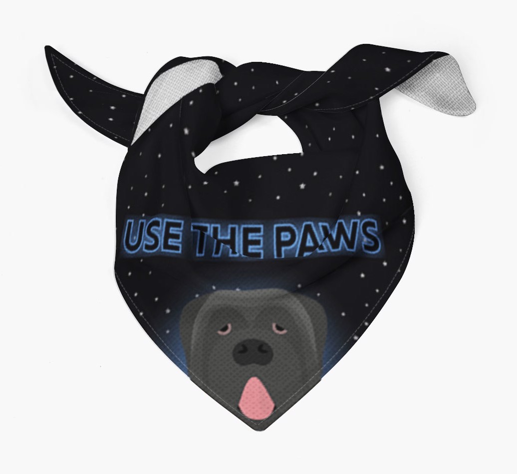 Use The Paws: Personalized {breedFullName} Bandana