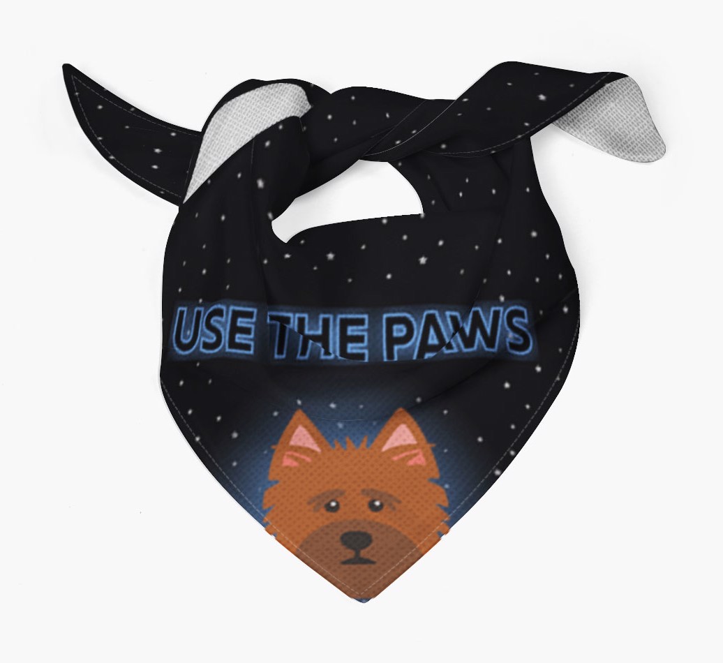 Use The Paws: Personalized {breedFullName} Bandana