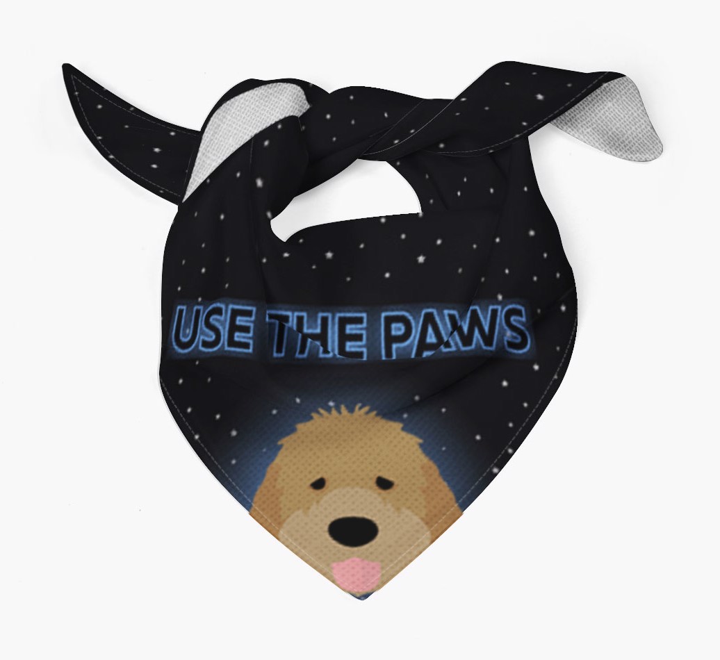 Use The Paws: Personalized {breedFullName} Bandana