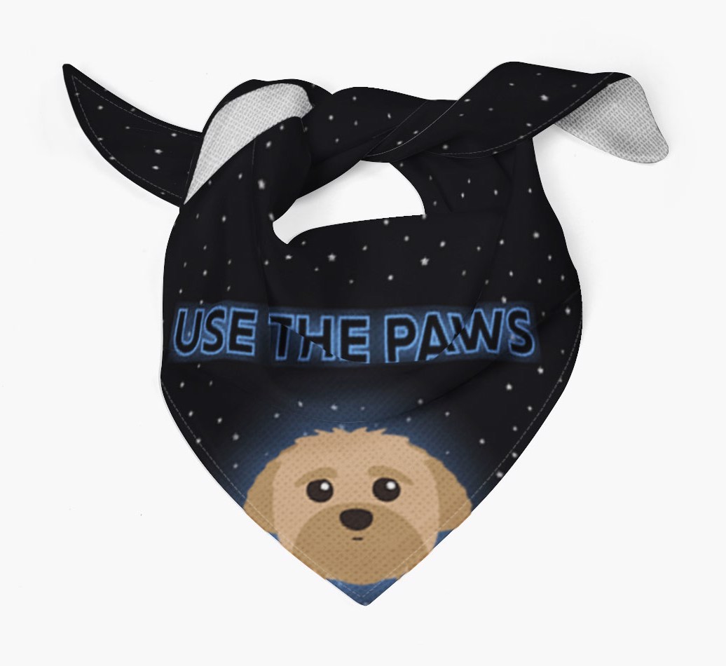 Use The Paws: Personalized {breedFullName} Bandana