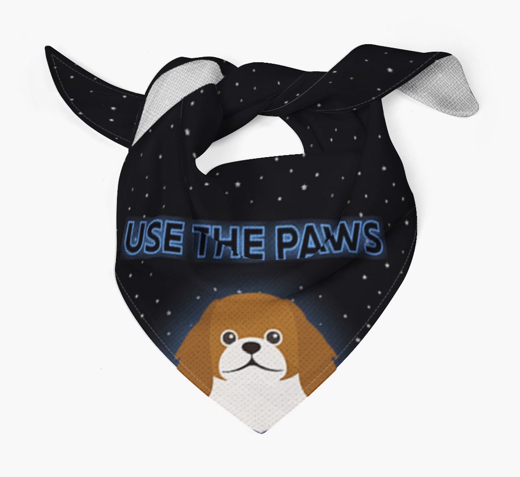 Use The Paws: Personalized {breedFullName} Bandana