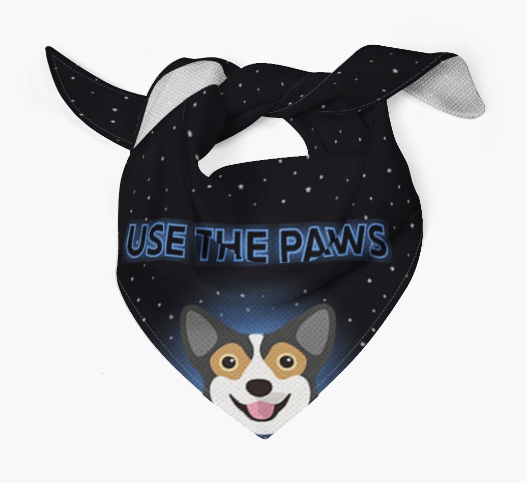 Use The Paws: Personalized {breedFullName} Bandana