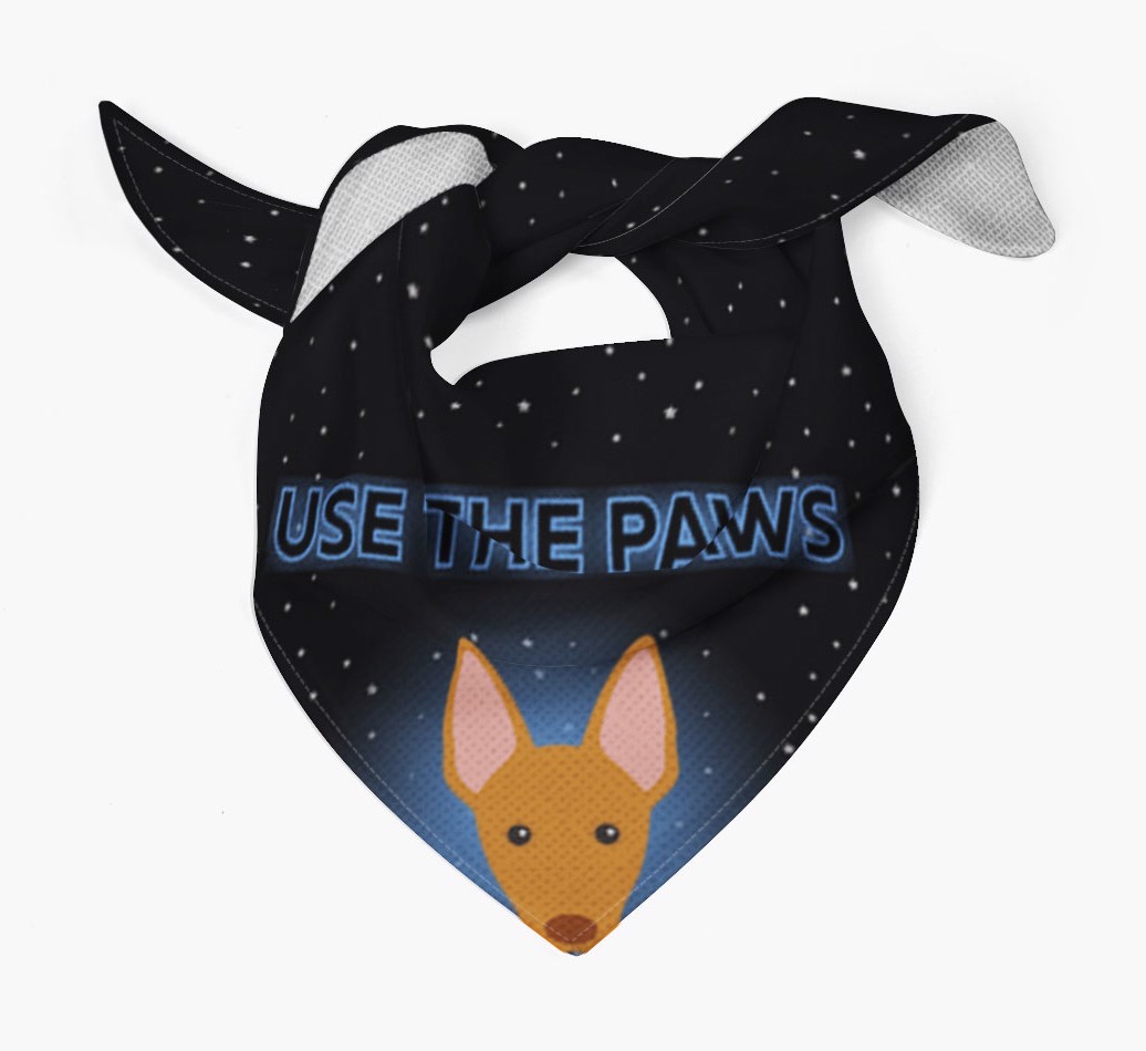 Use The Paws: Personalized {breedFullName} Bandana