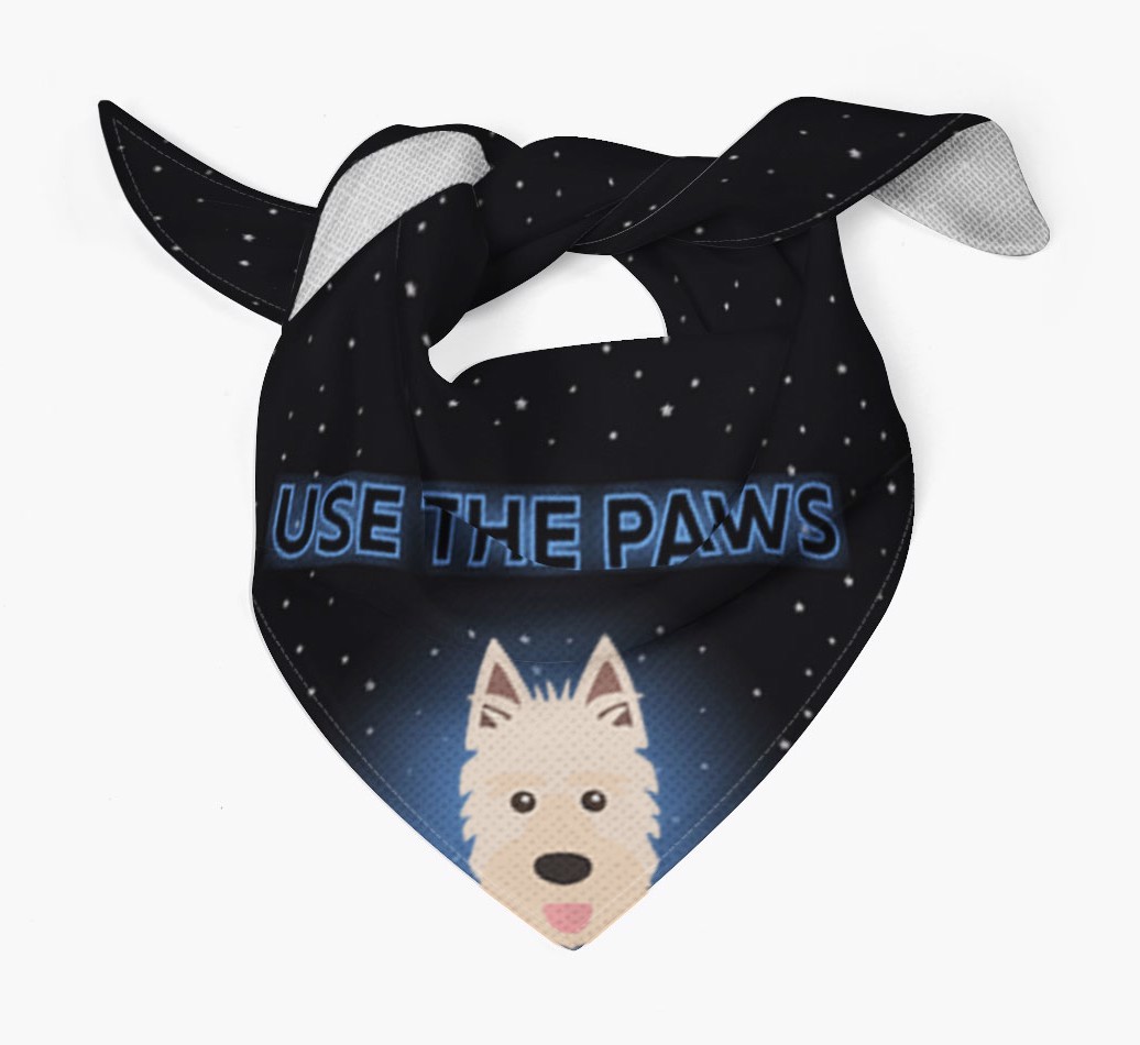 Use The Paws: Personalized {breedFullName} Bandana