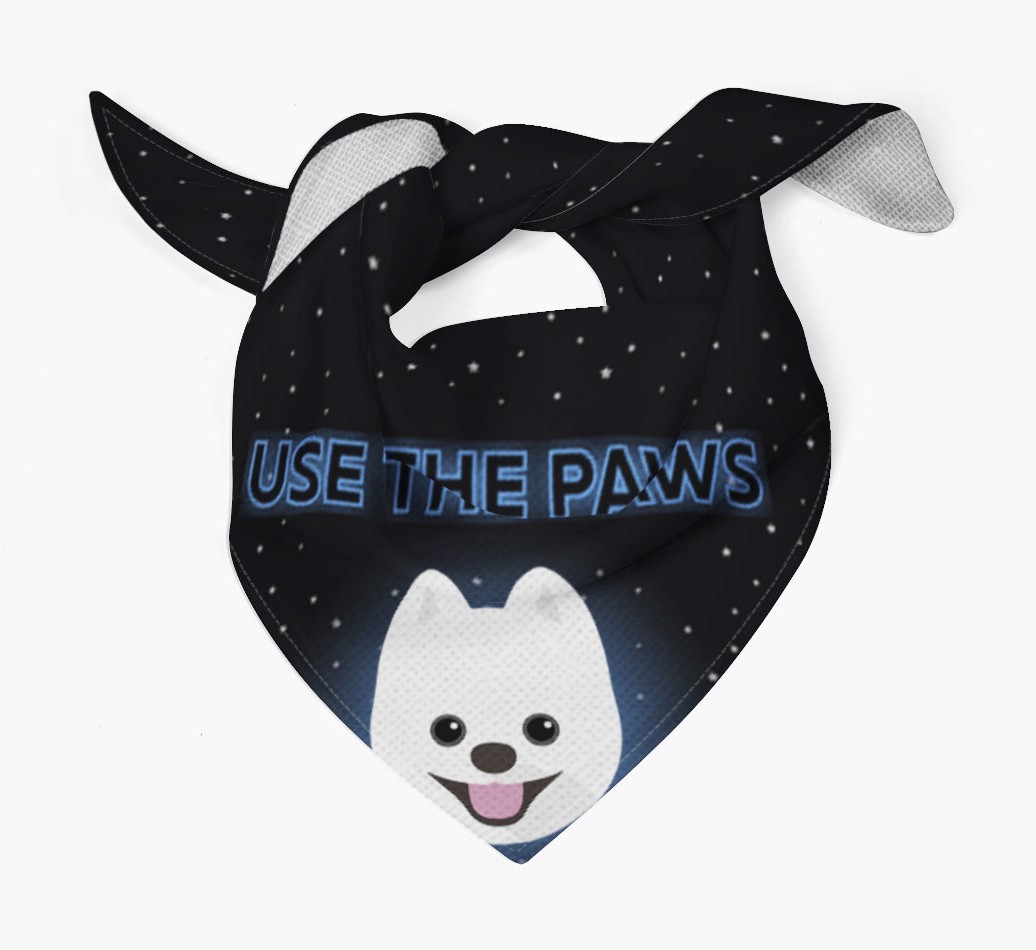 Use The Paws: Personalized {breedFullName} Bandana
