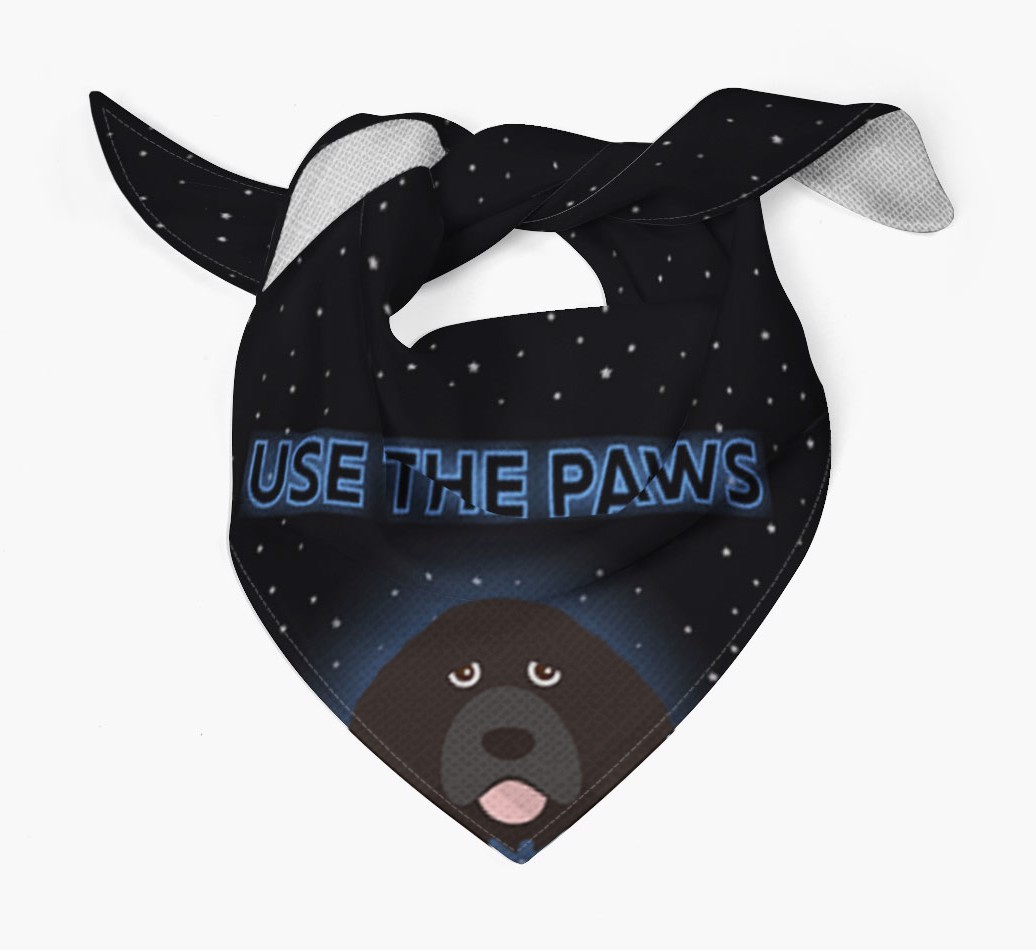 Use The Paws: Personalized {breedFullName} Bandana