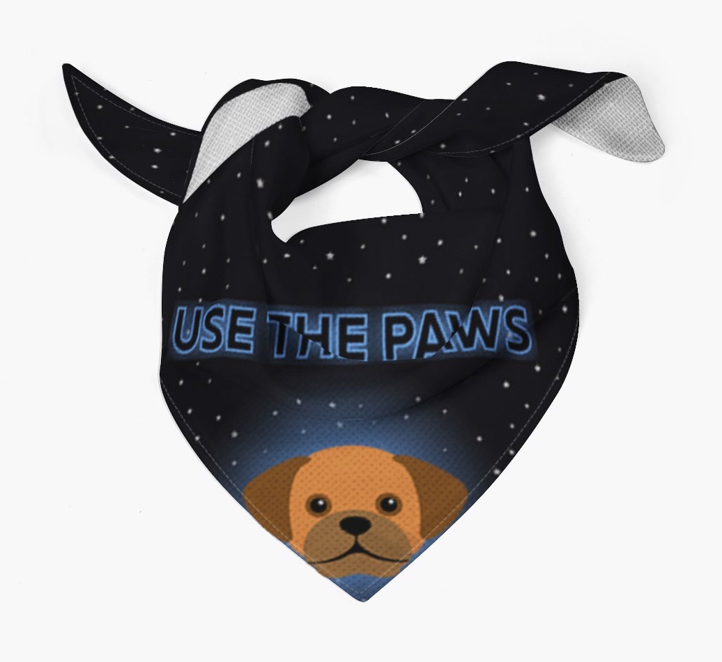 Use The Paws: Personalized {breedFullName} Bandana