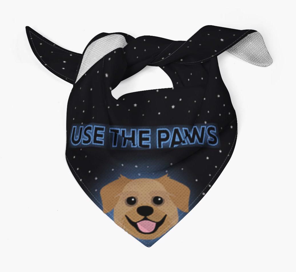 Use The Paws: Personalized {breedFullName} Bandana