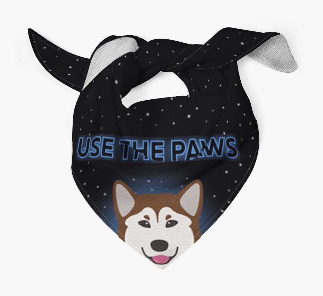 Use The Paws: Personalized {breedFullName} Bandana