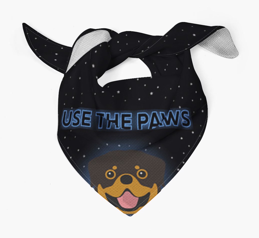 Use The Paws: Personalized {breedFullName} Bandana