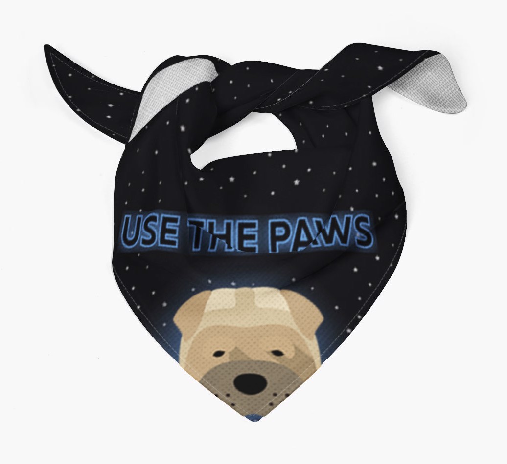 Use The Paws: Personalized {breedFullName} Bandana