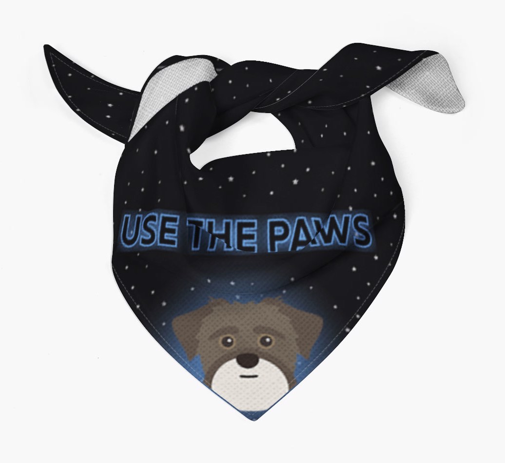 Use The Paws: Personalized {breedFullName} Bandana