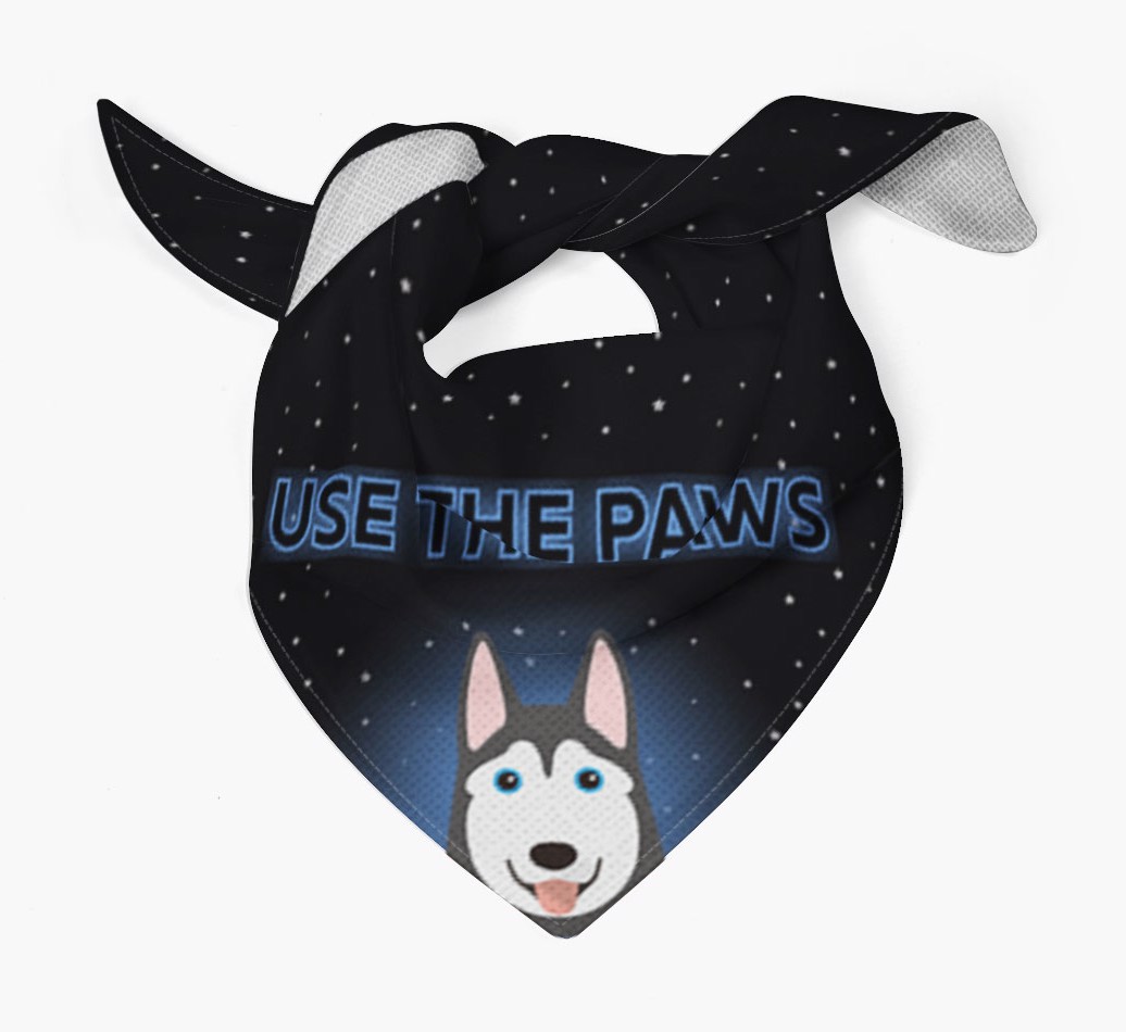 Use The Paws: Personalized {breedFullName} Bandana