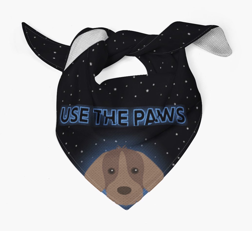Use The Paws: Personalized {breedFullName} Bandana