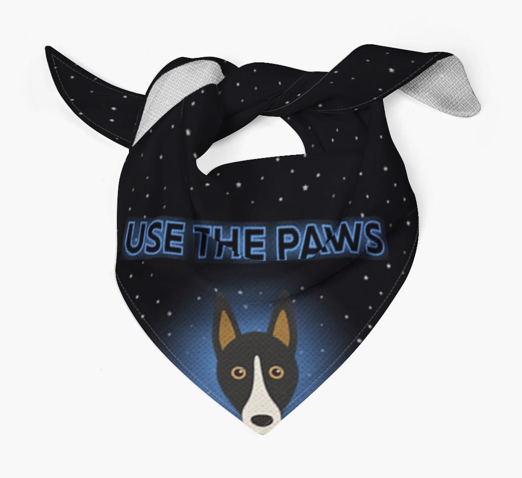 Use The Paws: Personalized {breedFullName} Bandana