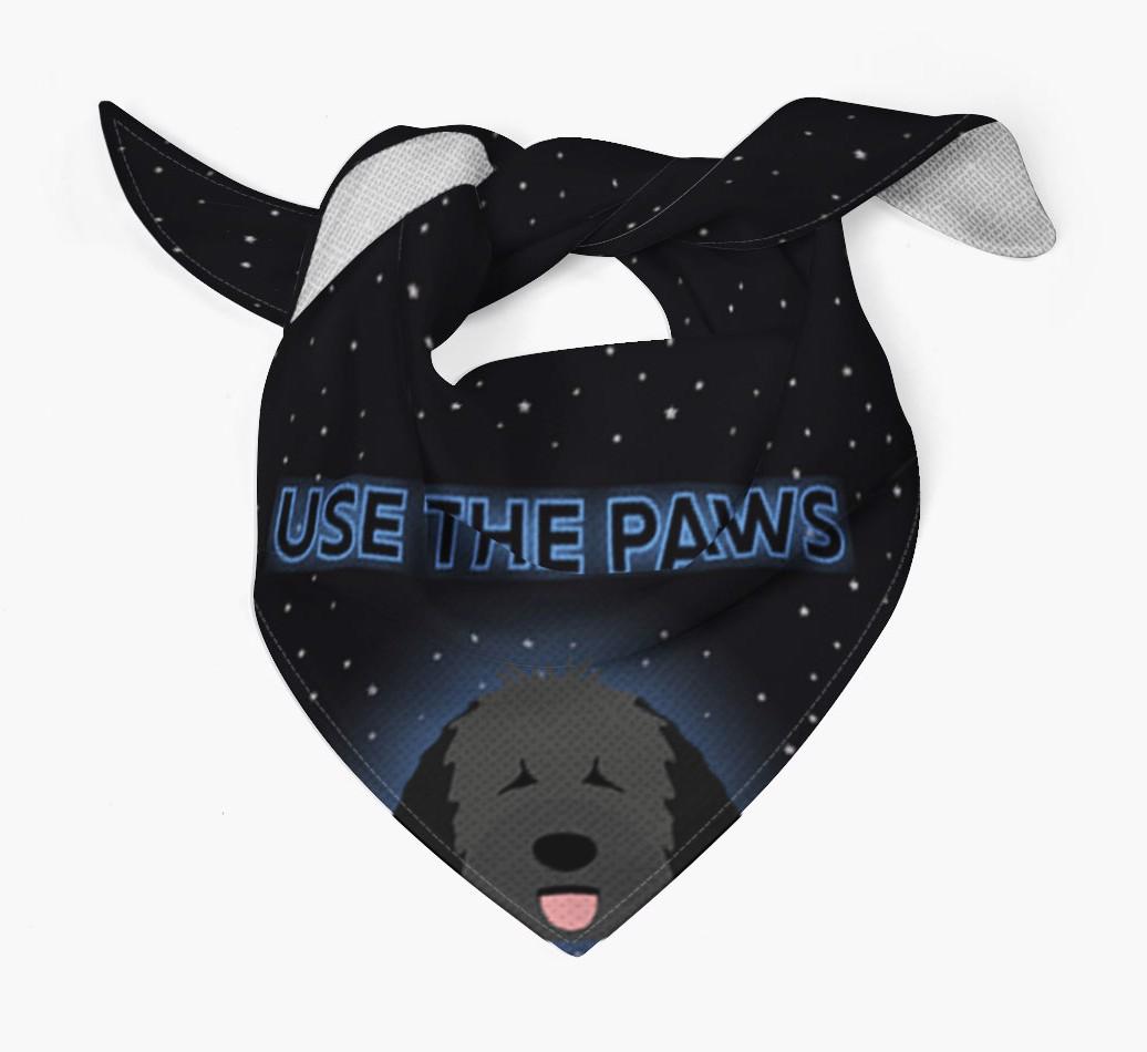 Use The Paws: Personalized {breedFullName} Bandana