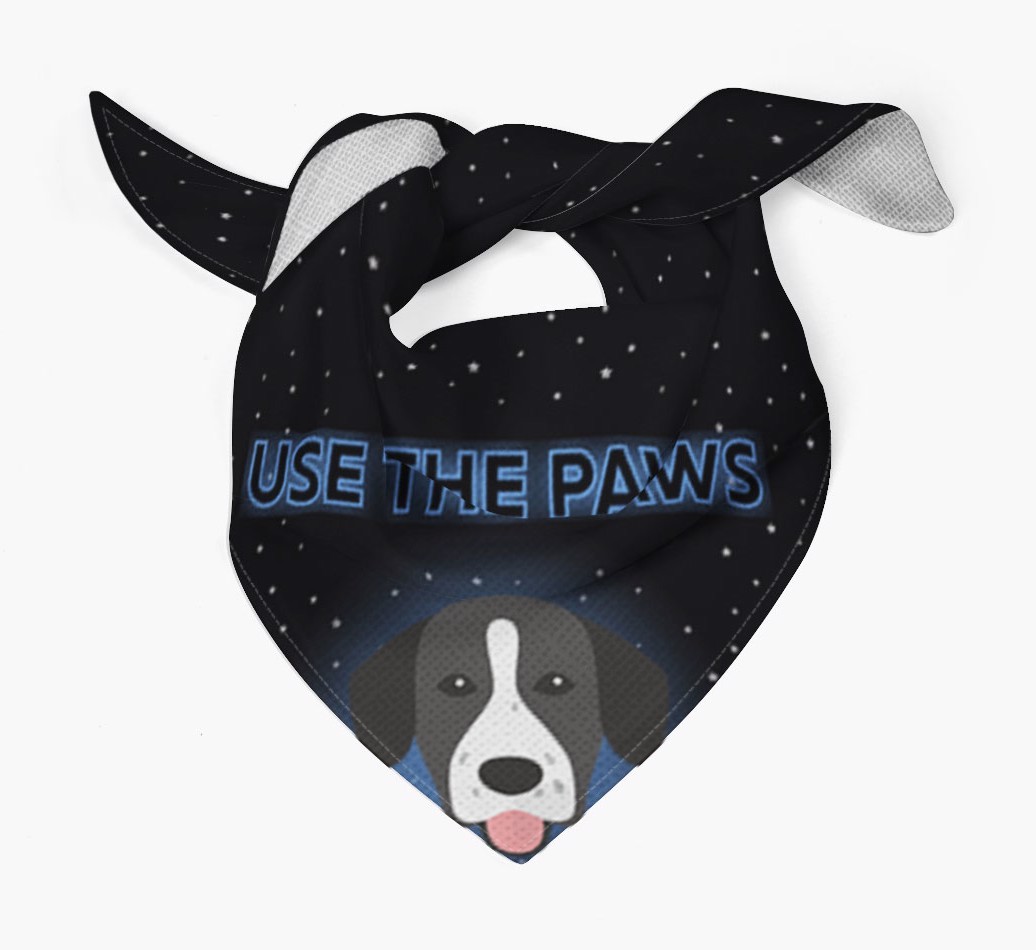 Use The Paws: Personalized {breedFullName} Bandana