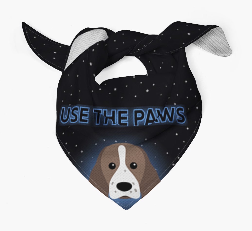 Use The Paws: Personalized {breedFullName} Bandana