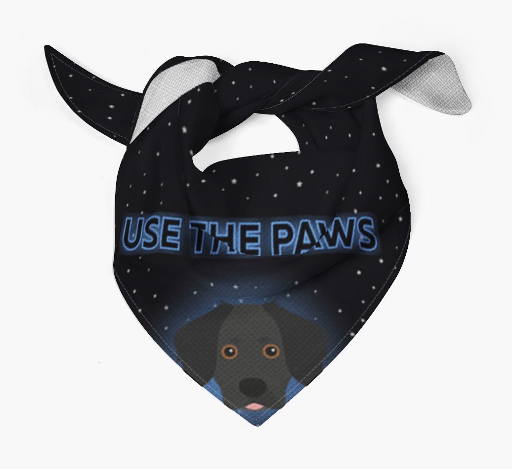 Use The Paws: Personalized {breedFullName} Bandana