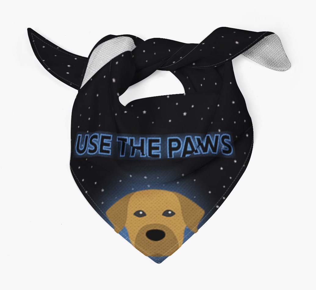 Use The Paws: Personalized {breedFullName} Bandana