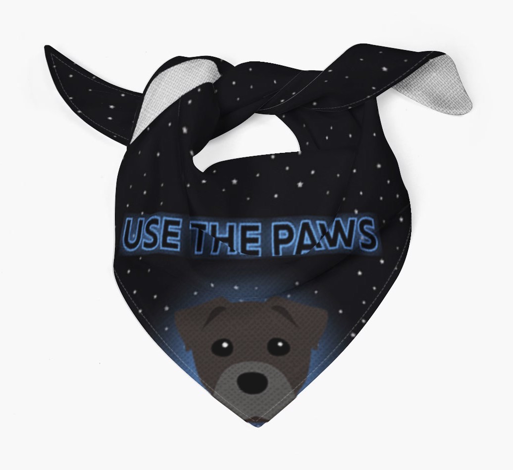 Use The Paws: Personalized {breedFullName} Bandana