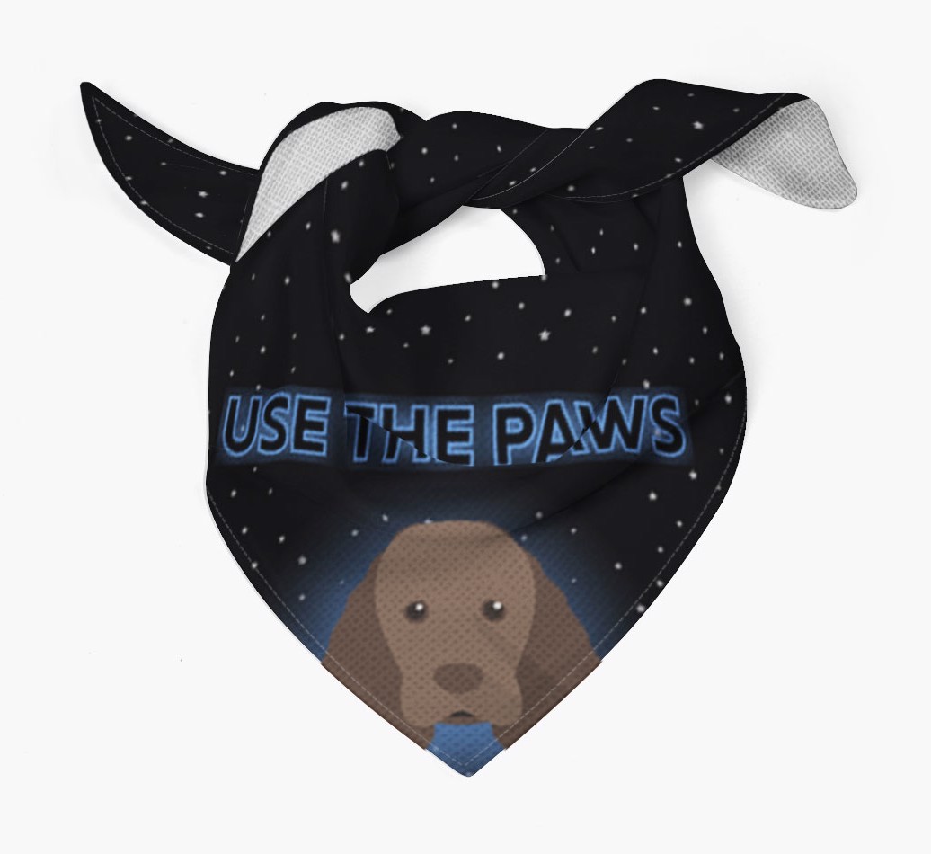 Use The Paws: Personalized {breedFullName} Bandana