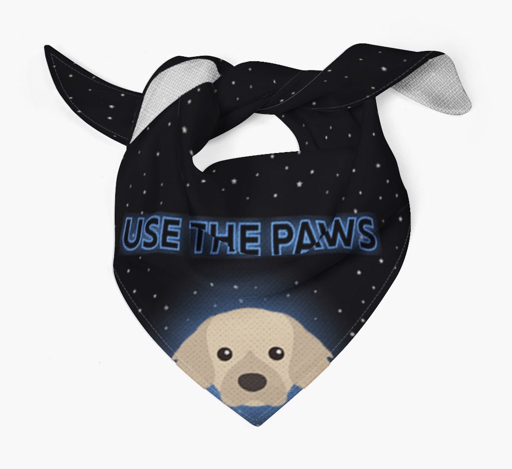Use The Paws: Personalized {breedFullName} Bandana