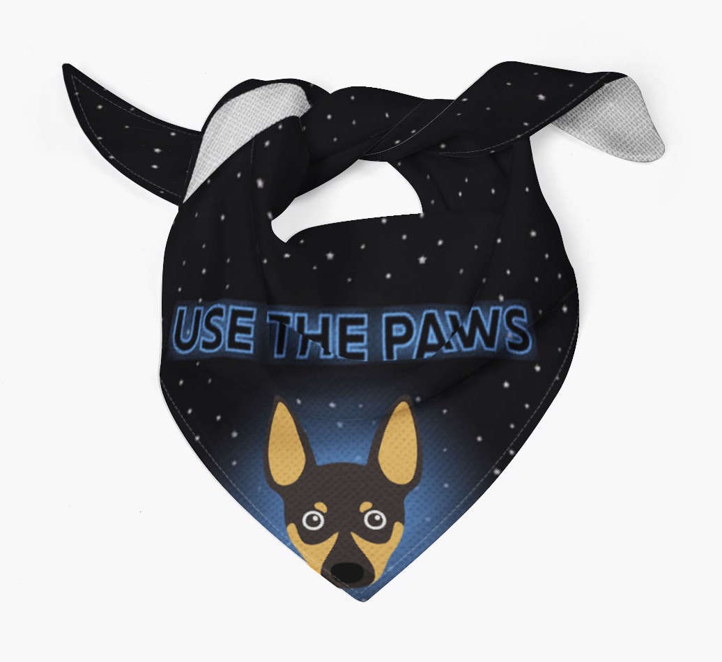 Use The Paws: Personalized {breedFullName} Bandana